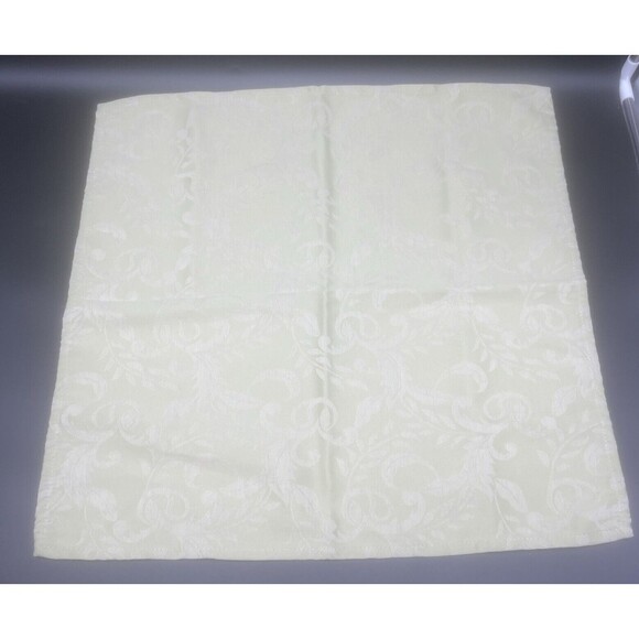 Bodrum Luxembourg GREEN Patterned Cloth Napkins 21.5” Turkey Set Of 4 - Picture 6 of 11
